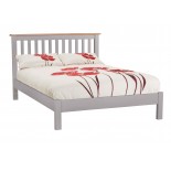 Diamond Grey Painted Double Bed